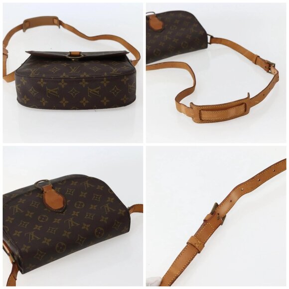 LOUIS VUITTON Monogram Saint Cloud GM Shoulder Bag M51242 LV Auth 142717 - Picture 16 of 16